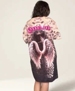 Альтернативний вигляд Туніка з велюру «Leopard Queen»